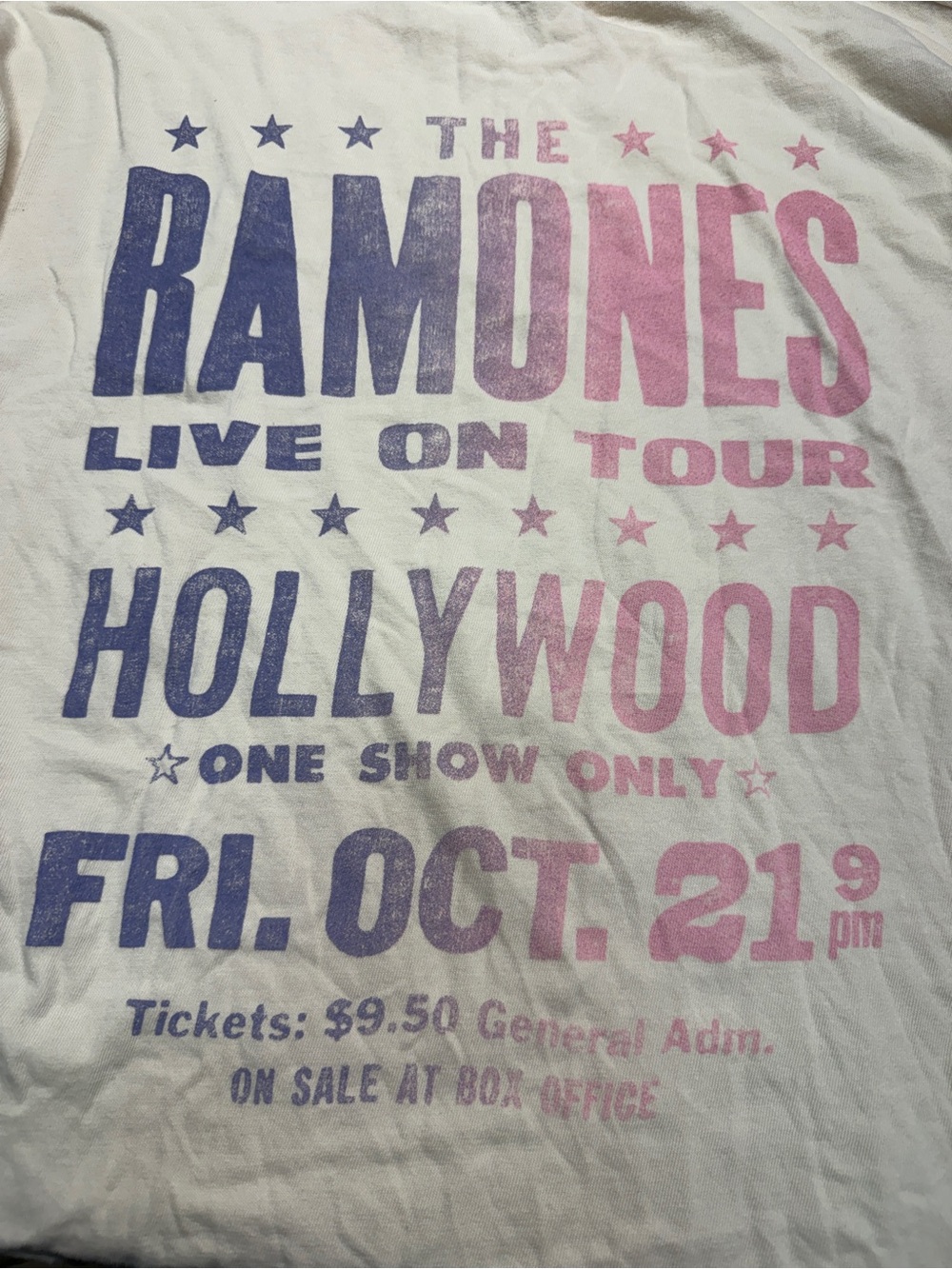 DAYDREAMER FOR FREE PEOPLE THE RAMONES TEE SIZE SMALL - Picture 7 of 10
